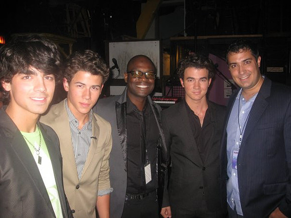 Joseph Hobbs and Jonas Brothers