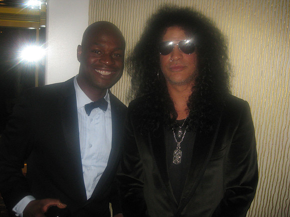 Joseph Hobbs and Slash (Guns and Roses)