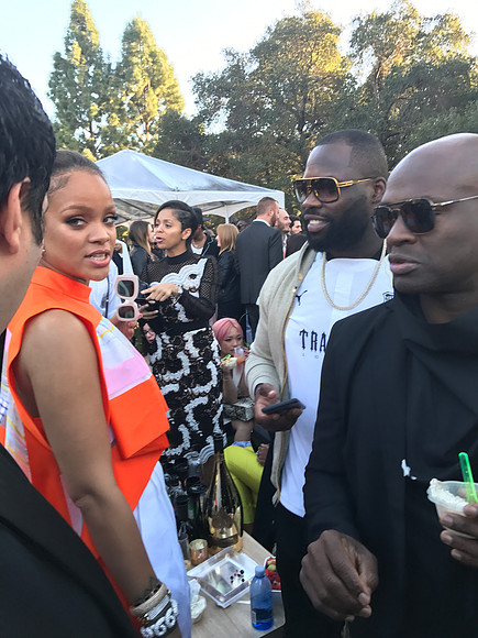 Joseph Hobbs and Rihanna