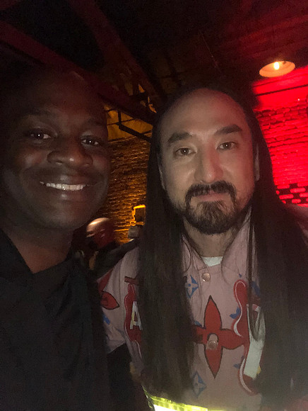 Joseph Hobbs and Steve Aoki
