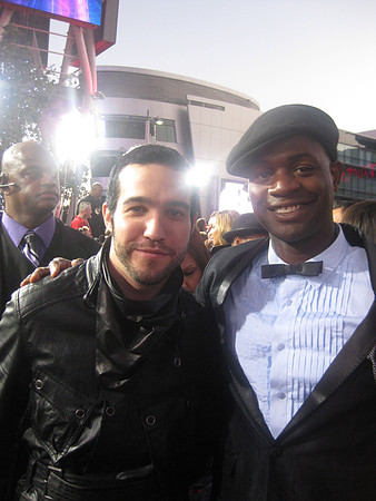 Joseph Hobbs and Pete Wentz (Fall Out Boy)