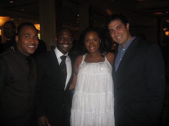 Joseph Hobbs and Jennifer Hudson