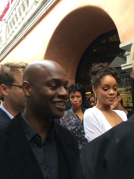 Joseph Hobbs and Rihanna