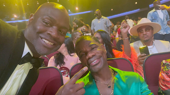 Joseph Hobbs and Kirk Franklin