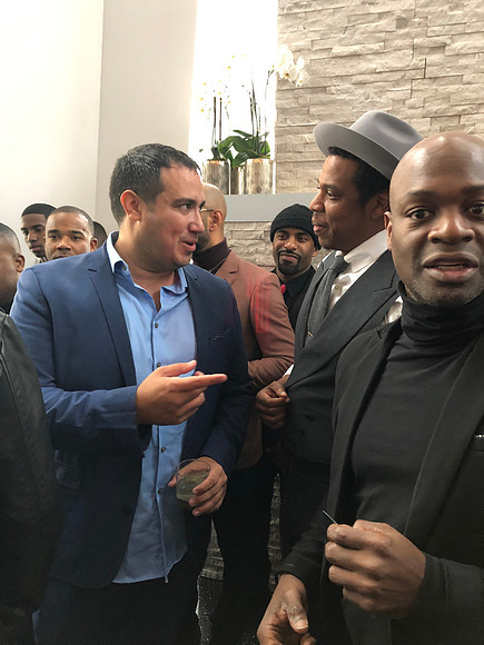 Joseph Hobbs and Jay-Z