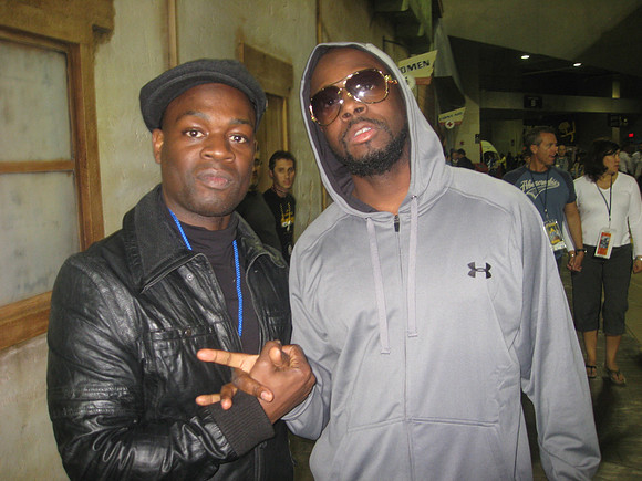 Joseph Hobbs and Wyclef John