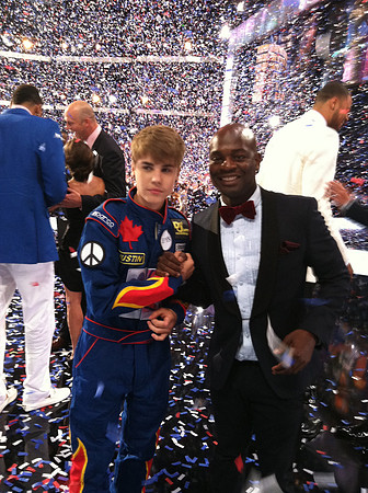 Joseph Hobbs and Justin Bieber