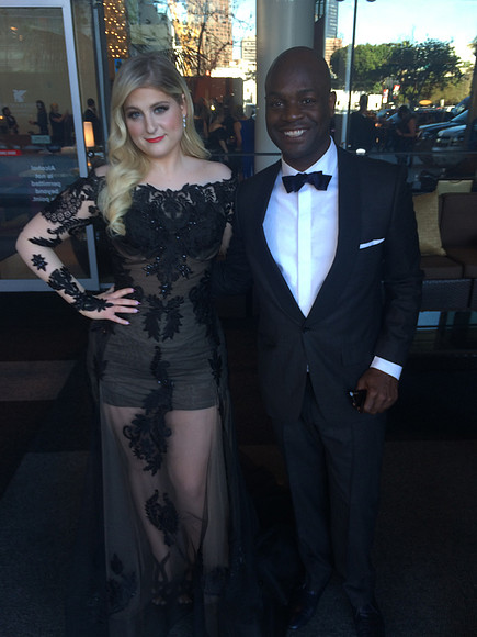 Joseph Hobbs and Meghan Trainor