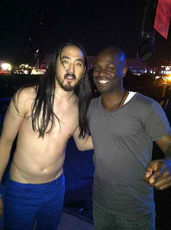 Joseph Hobbs and Steve Aoki