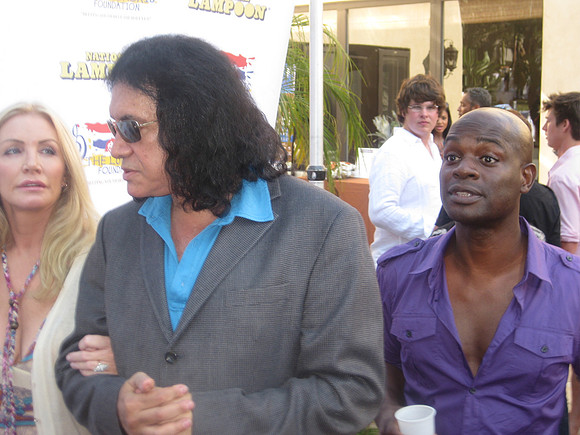 Joseph Hobbs and Gene Simmons