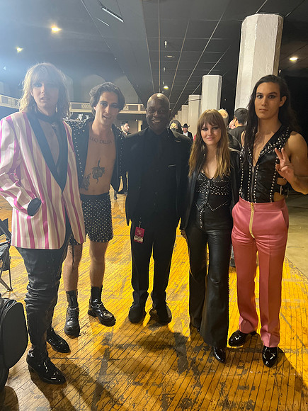 Joseph Hobbs and Maneskin