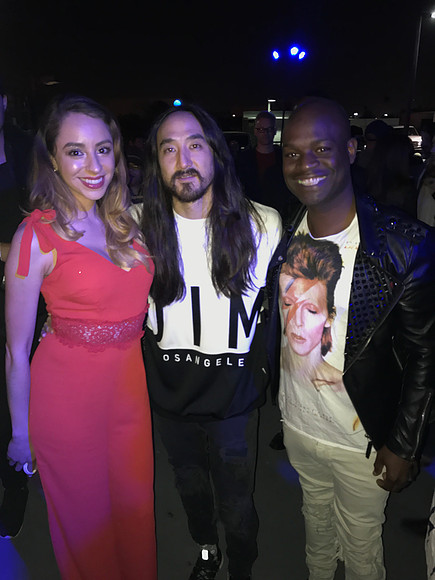 Joseph Hobbs and Steve Aoki