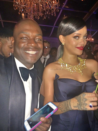 Joseph Hobbs and Rihanna