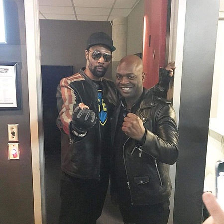Joseph Hobbs and RZA (Wutang Klan)