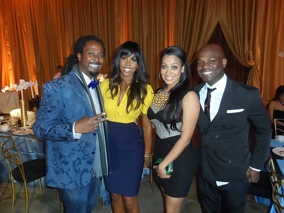 Joseph Hobbs and Kelly Rowland