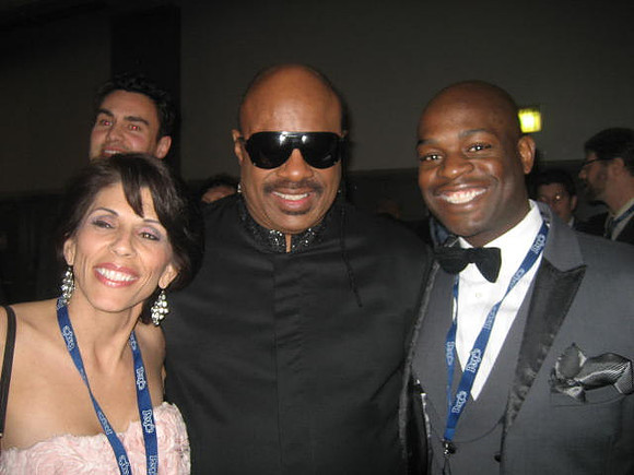 Joseph Hobbs and Stevie Wonde