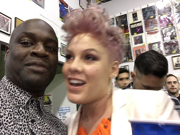 Joseph Hobbs and Pink