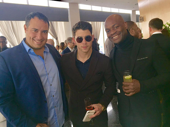 Joseph Hobbs and Nick Jonas